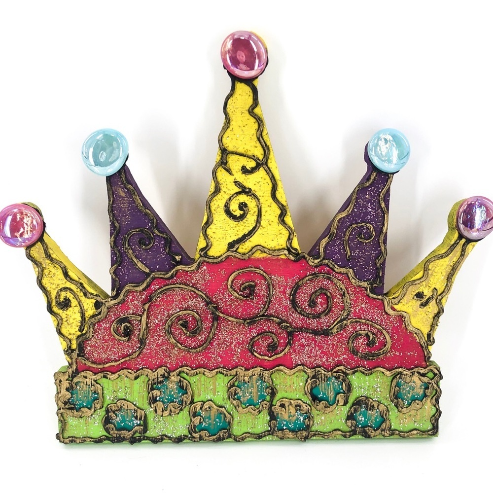 Whimsical Handmade Princess Crown
